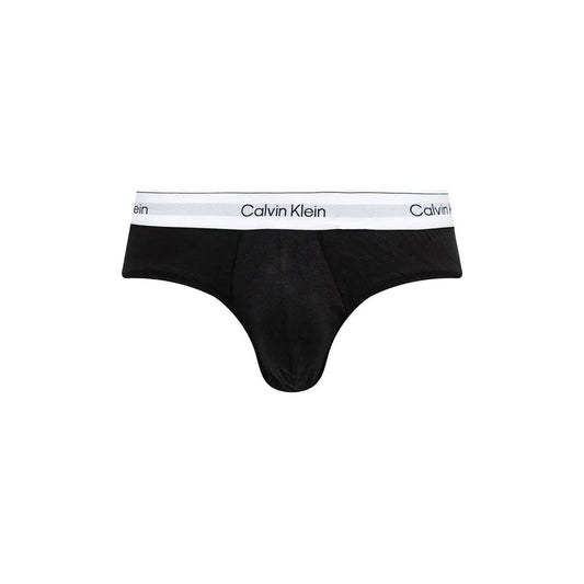 Calvin Klein Underwear Black And White Cotton Briefs