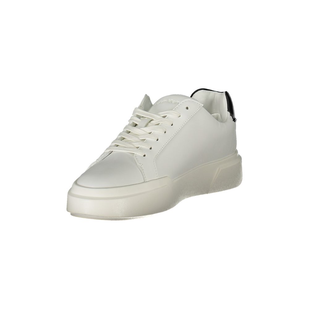 Calvin Klein Bianco Polyurethane Women Sneaker