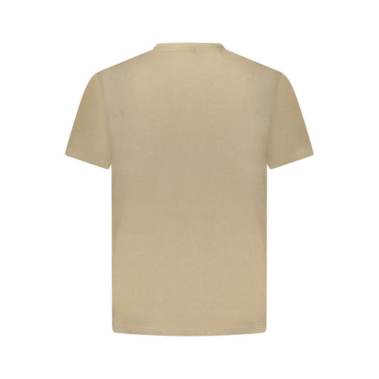 Napapijri Marrone Cotton Mens T-Shirt