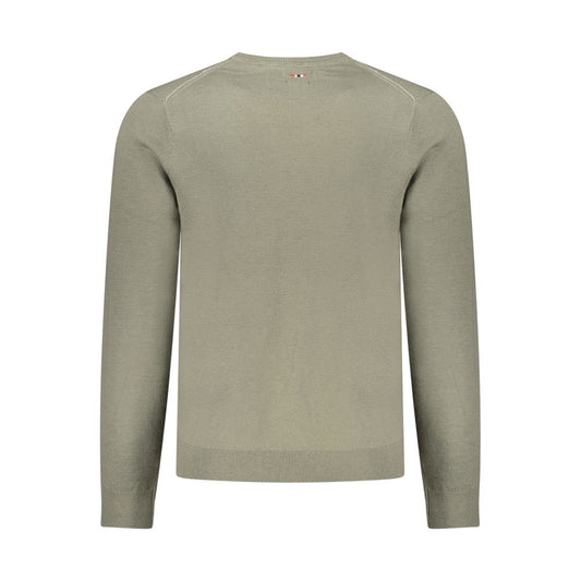 Napapijri Verde Wool Men Sweater