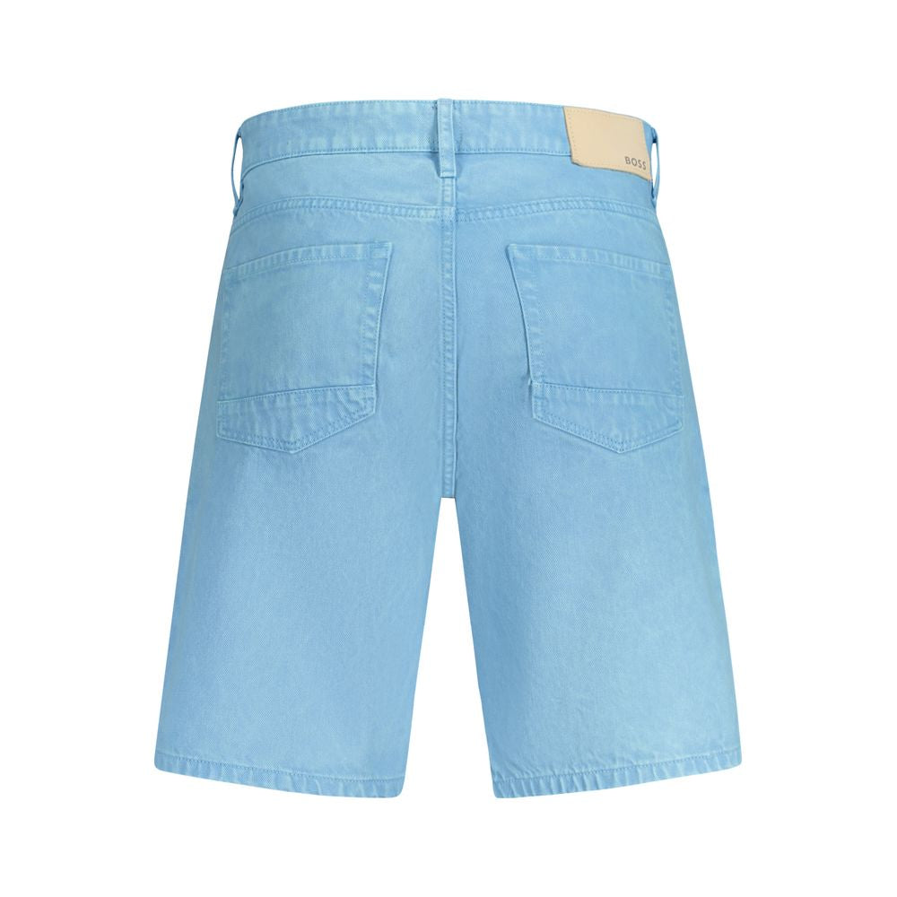 Hugo Boss Azzurro Cotton Men Short