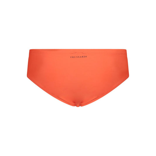 Trussardi Red Poliammide Men's Swim Brief