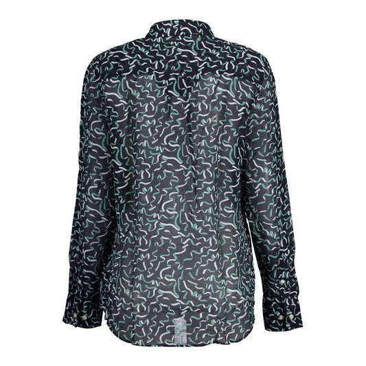 Gant Blue Cotton Women Shirt