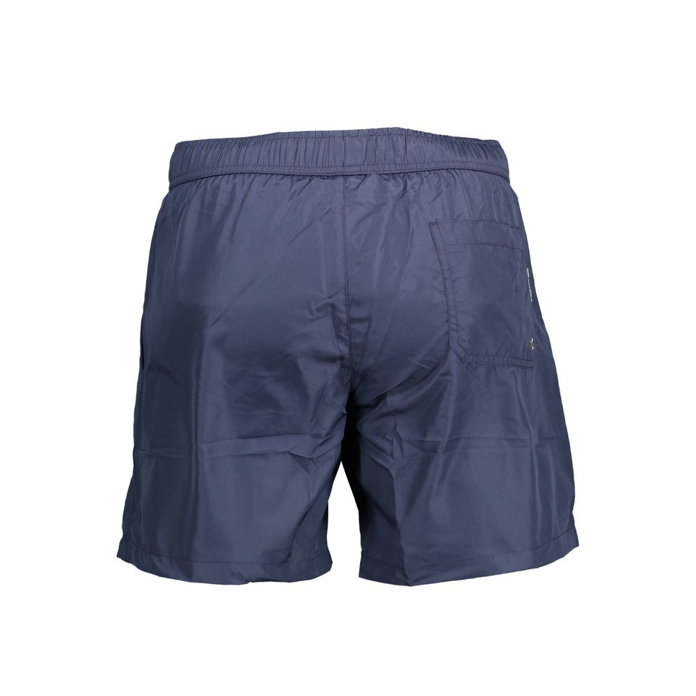 Karl Lagerfeld Blu Polyester Men's Swim Boxer