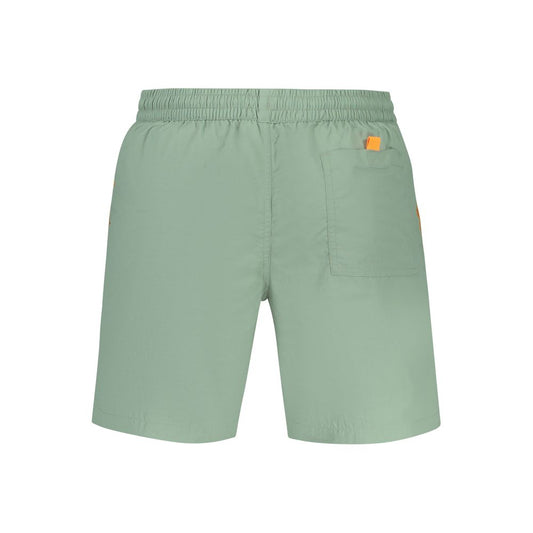 Norway 1963 Verde Poliammide Men's Swim Boxer