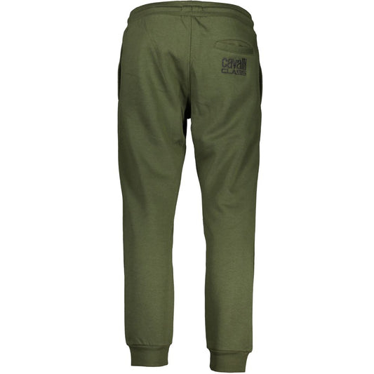 Cavalli Class Verde Polyester Men's Sweatpant