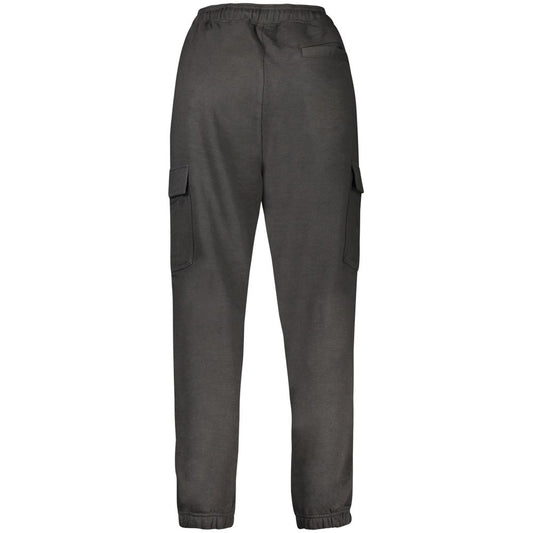 Fila Black Cotton Men Track Pant