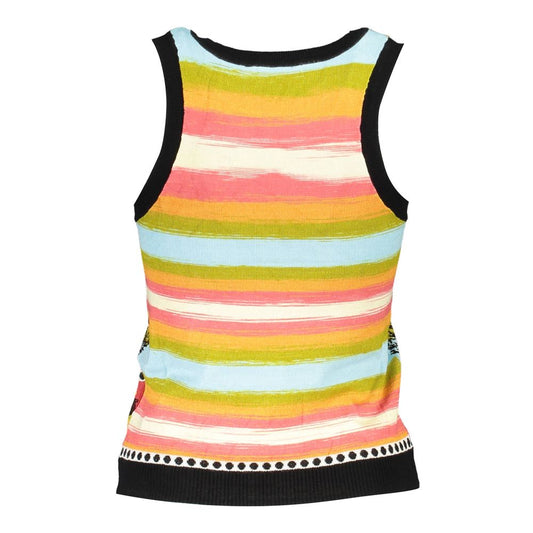 Desigual Black Viscose Women's Tank Top