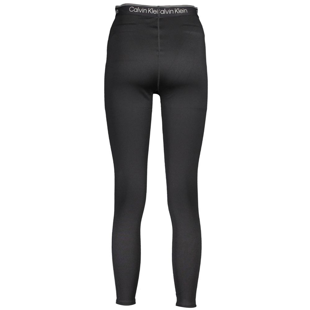 Calvin Klein Black Polyester Women Legging