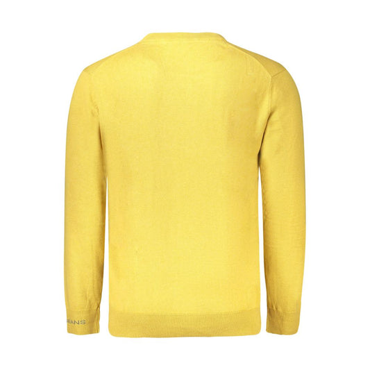 Pepe Jeans Yellow Cotton Men Sweater