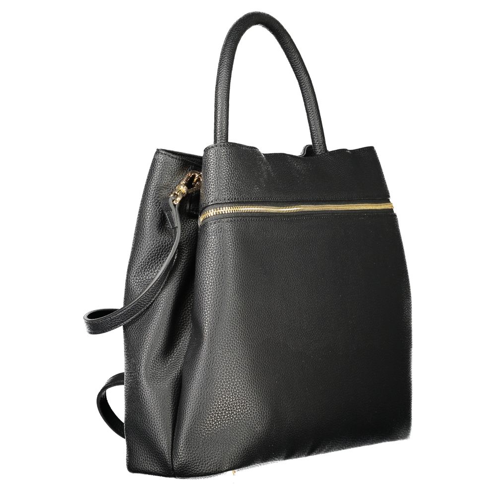 Twinset Black Polyurethane Women's Tote Bag
