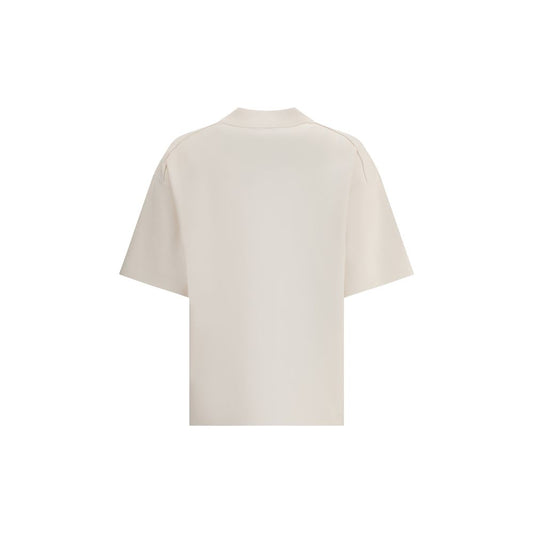 Max Mara White Polyester T-Shirt
