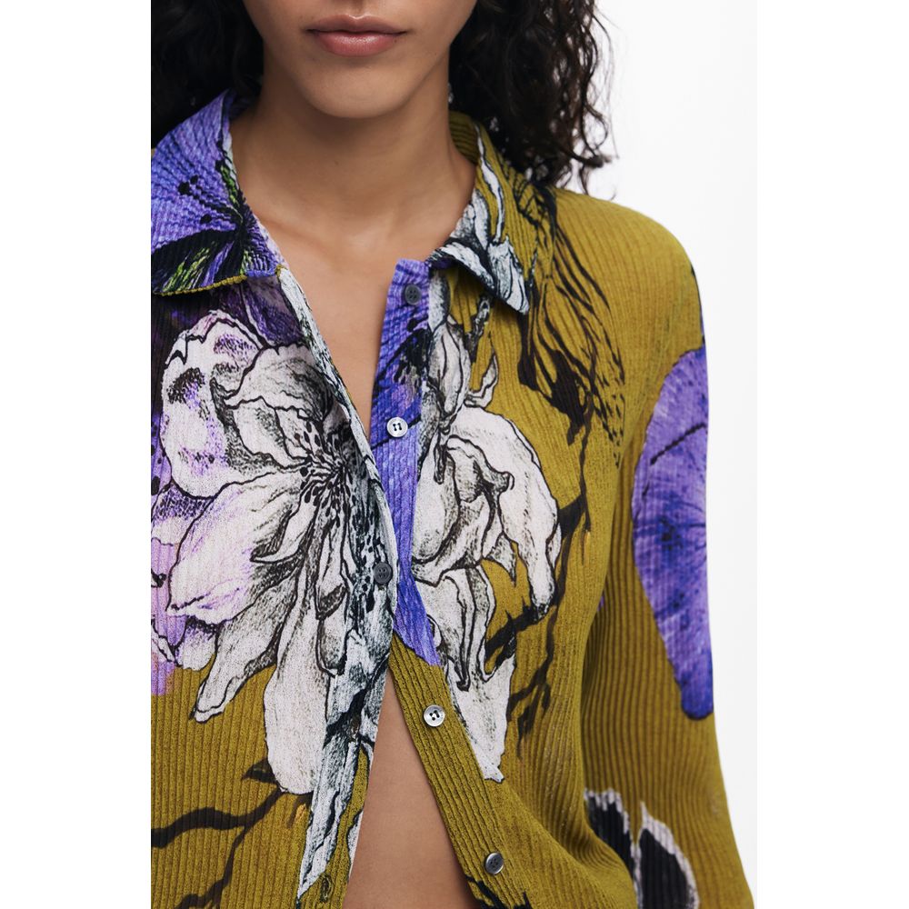 Desigual Verde Polyester Women Shirt