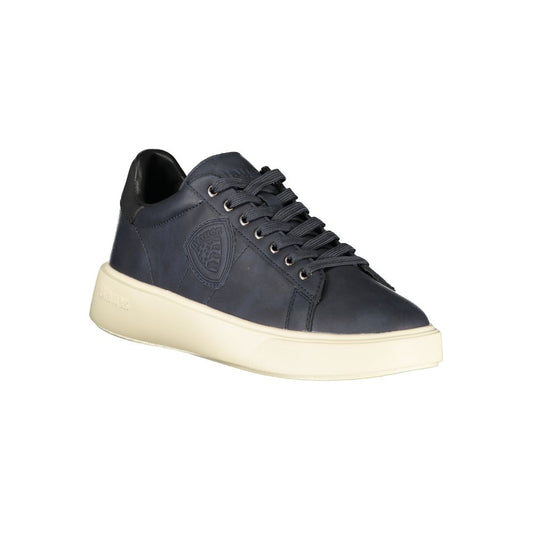 Blauer Blue Polyurethane Men's Sneaker