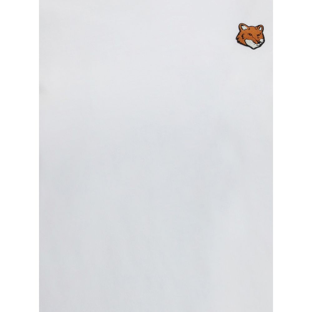 Maison Kitsuné White Cotton T-Shirt