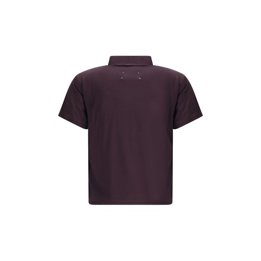 Maison Margiela Multicolor Viscose Polo Shirt