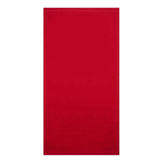 Iceberg Red Cotton Men Beach Towel
