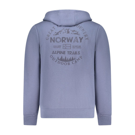 Norway 1963 Blu Cotton Men's Hoodie