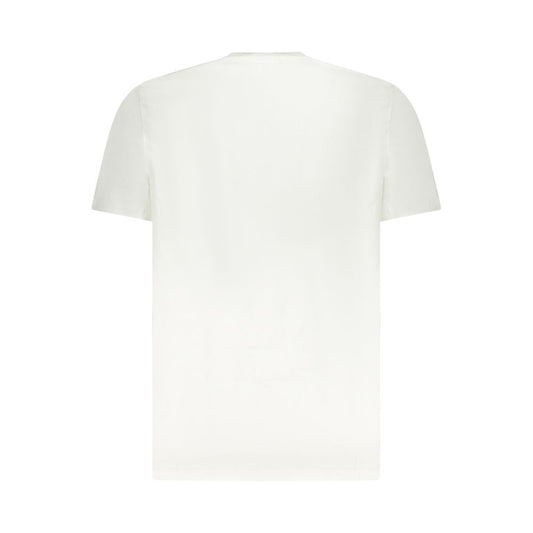 Calvin Klein White Cotton Men T-Shirt
