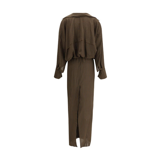 Petar Petrov Multicolor Silk Casual Dress