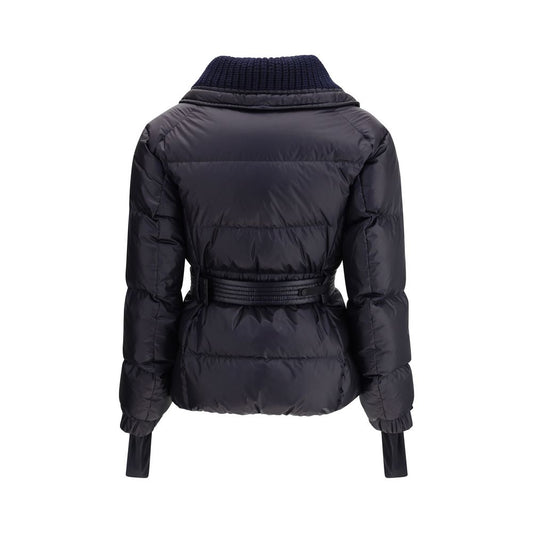 Moncler Grenoble Blue Polyamide Coat