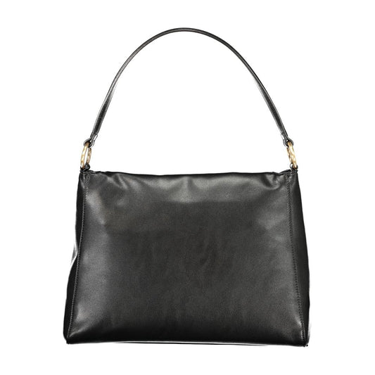 Mario Valentino Nero Polyurethane Women Shoulder Bag