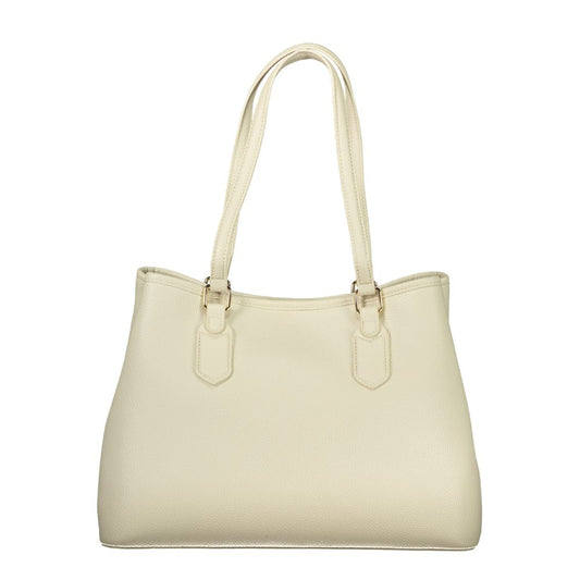 Mario Valentino Beige Polyurethane Women Handbag