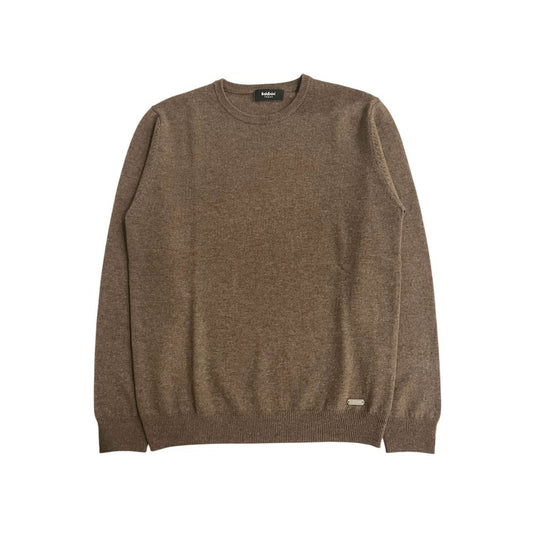Baldinini Trend Brown Cashmere Men Sweater