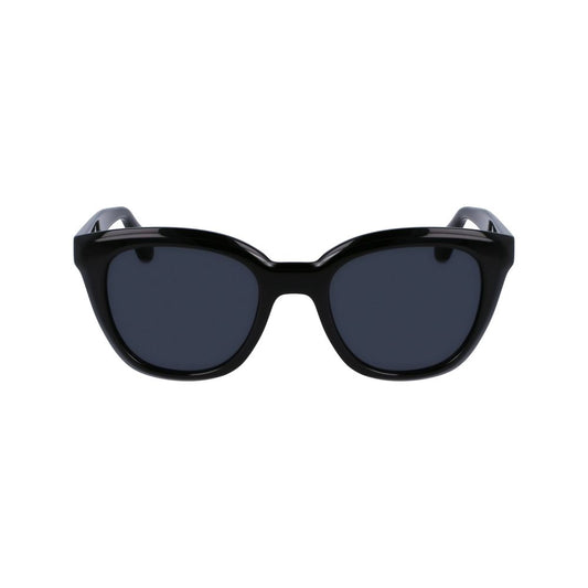 Ferragamo Black Injected Sunglasses