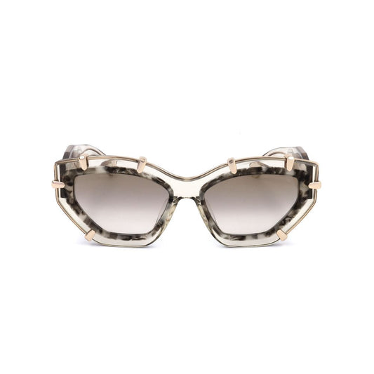 Philipp Plein Beige Acetate Sunglasses