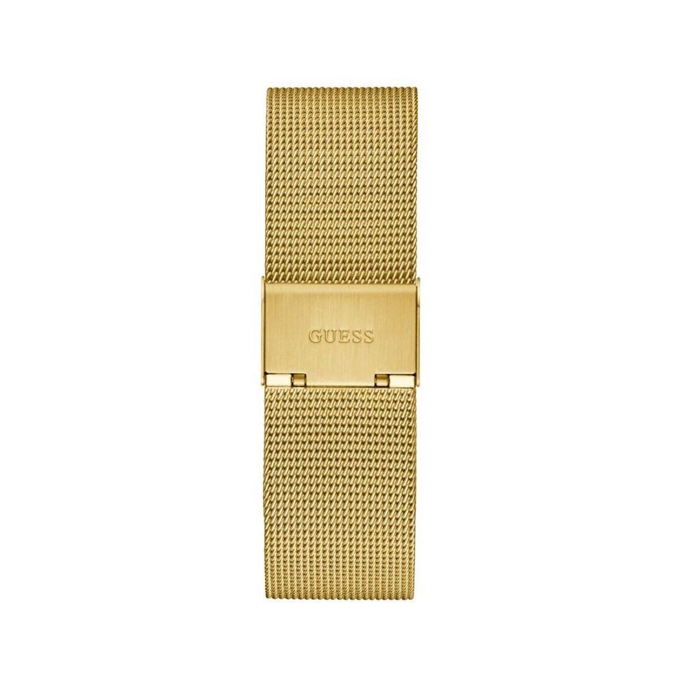 Guess Gold Stainless Steel Dress Watch
