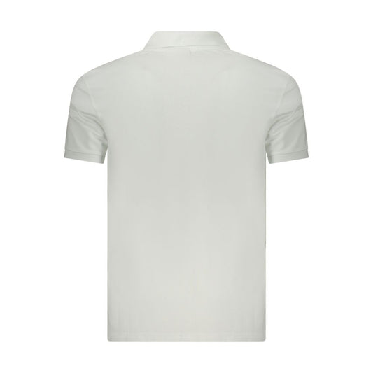 Calvin Klein Bianco Cotton Men Polo