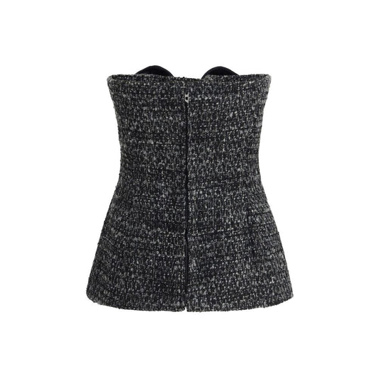 Diesel Gray Polyester Top