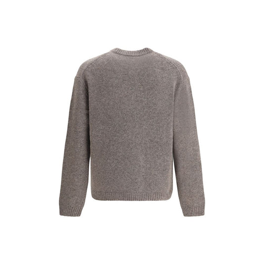 Maison Kitsuné Gray Wool Sweatshirt