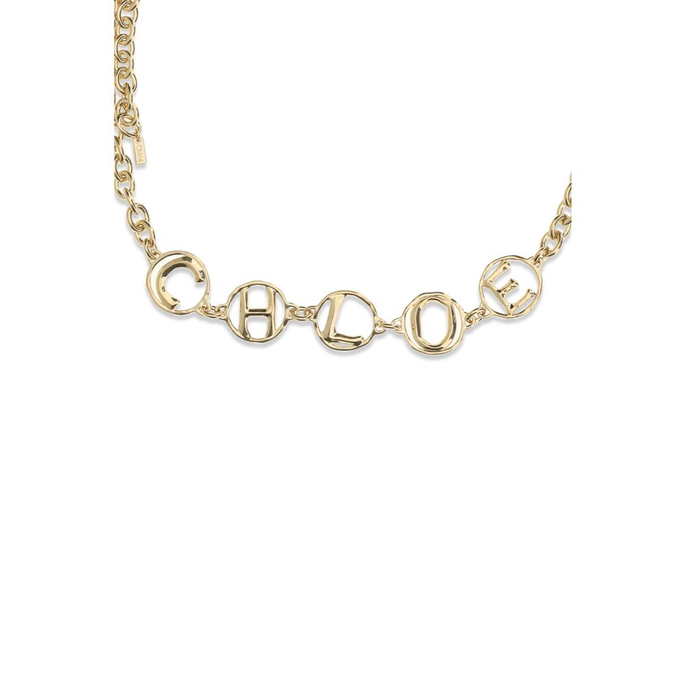 Chloé Black Brass High-Waist Belt