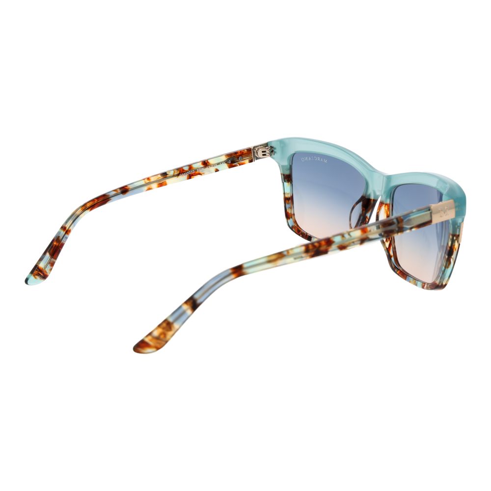 Marciano by Guess Turquoise Acetate Sunglasses