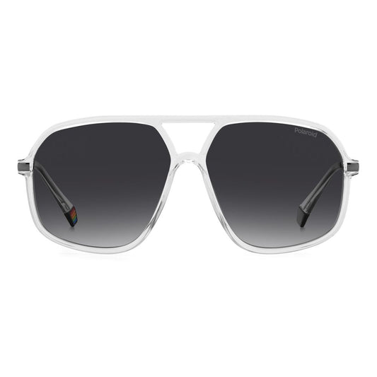 Polaroid Transparent Plastic Sunglasses