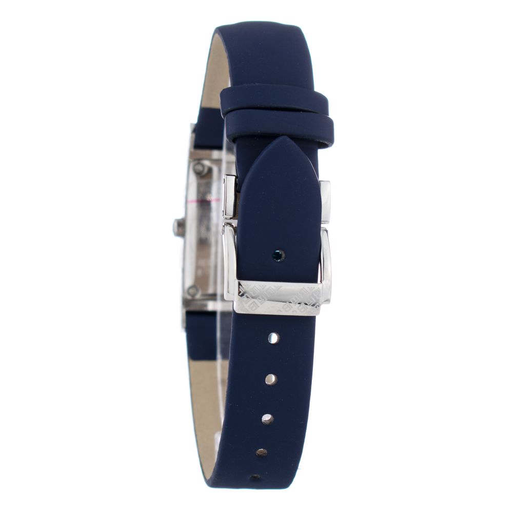 Laura Biagiotti Blue Leather Dress Watch