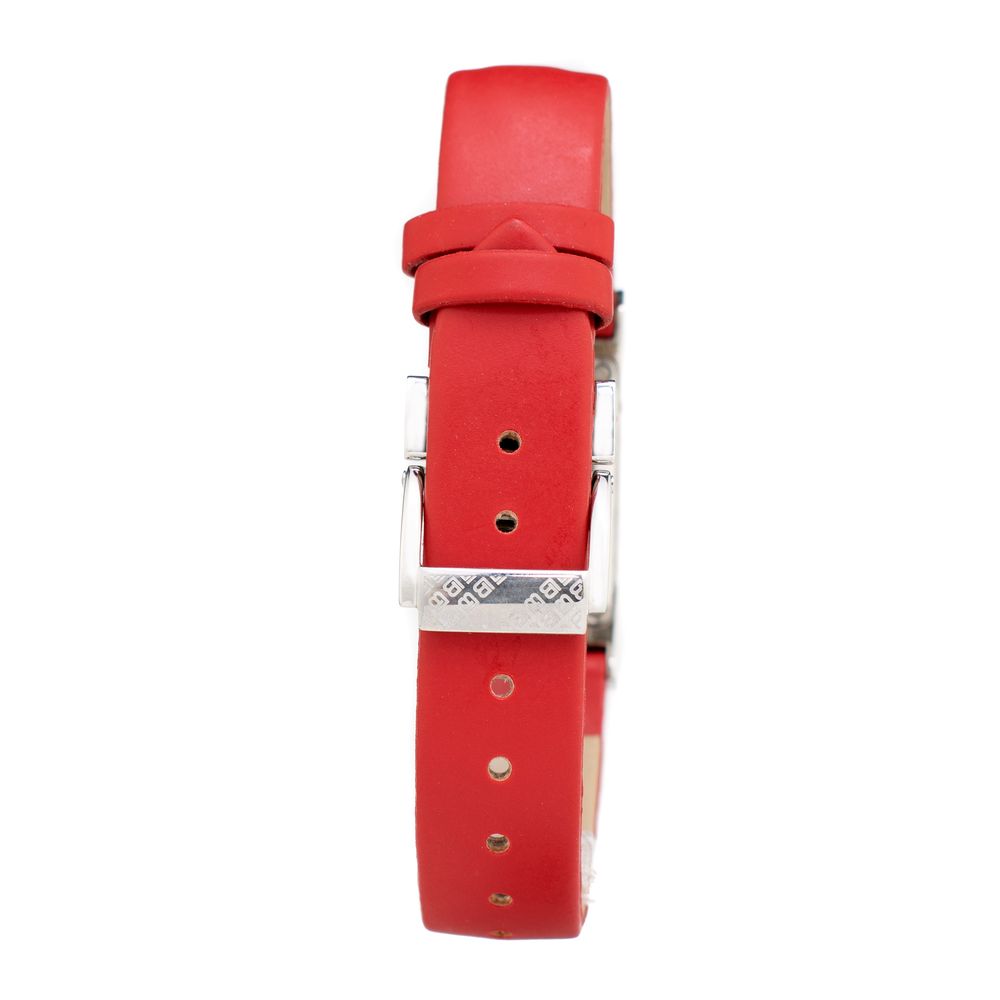 Laura Biagiotti Red Leather Dress Watch