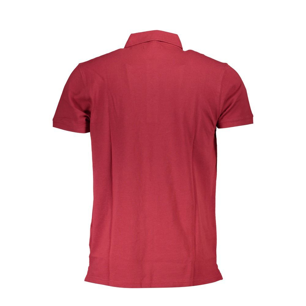 Cavalli Class Multicolor Cotton Polo Shirt
