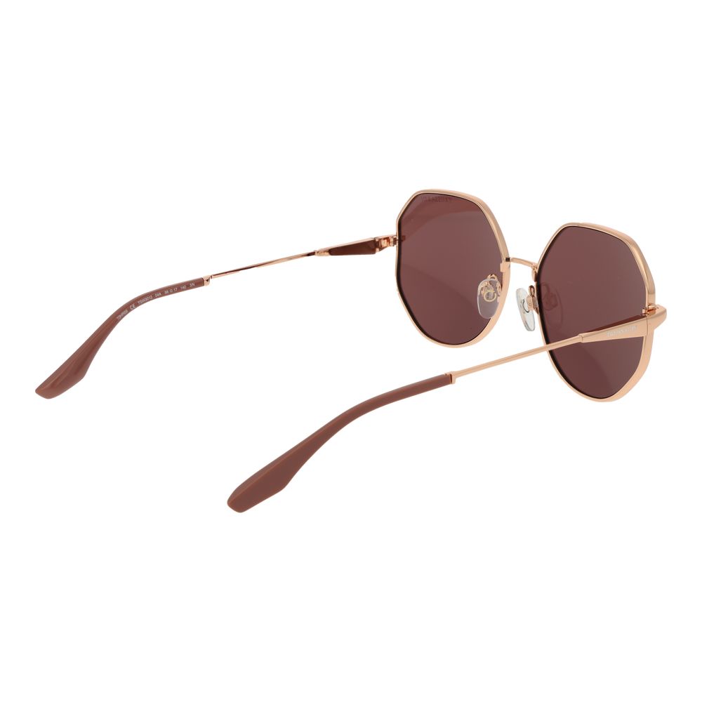 Trussardi Rose Gold Metal Sunglasses