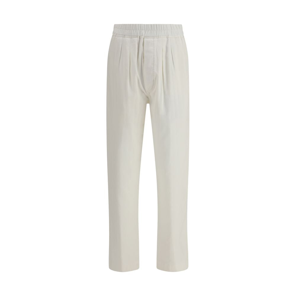 Tom Ford White Cotton Casual Pants