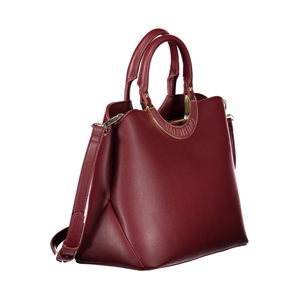 Mario Valentino Red Polyurethane Women Handbag