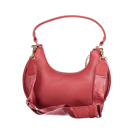Mario Valentino Rosso Polyurethane Woman Shoulder Bag