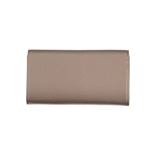 Mario Valentino Brown Polyethylene Wallet