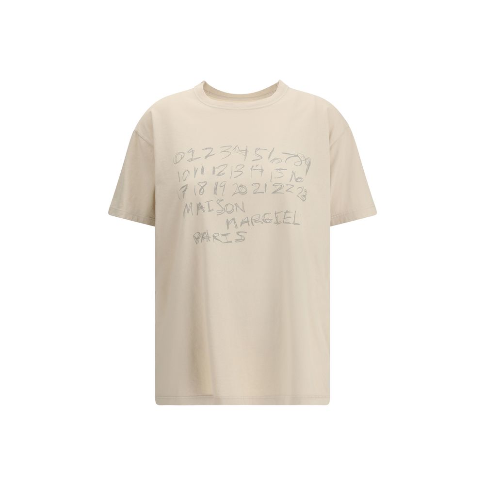 Maison Margiela Beige Cotton T-Shirt