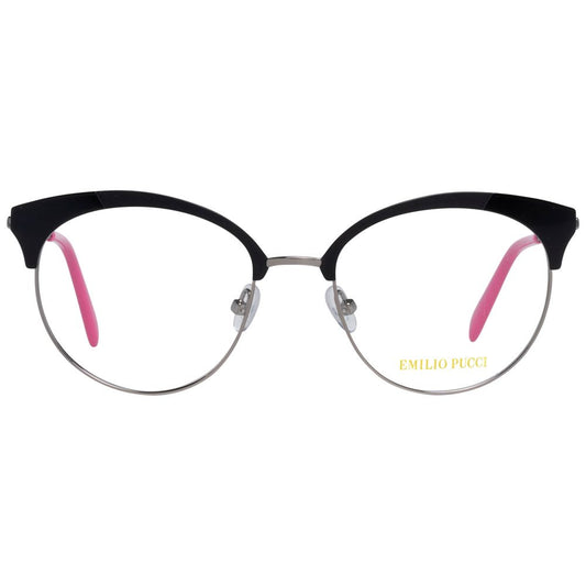 Emilio Pucci Black Metal Glasses (Frames)