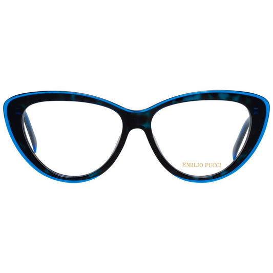 Emilio Pucci Blue Plastic Glasses (Frames)