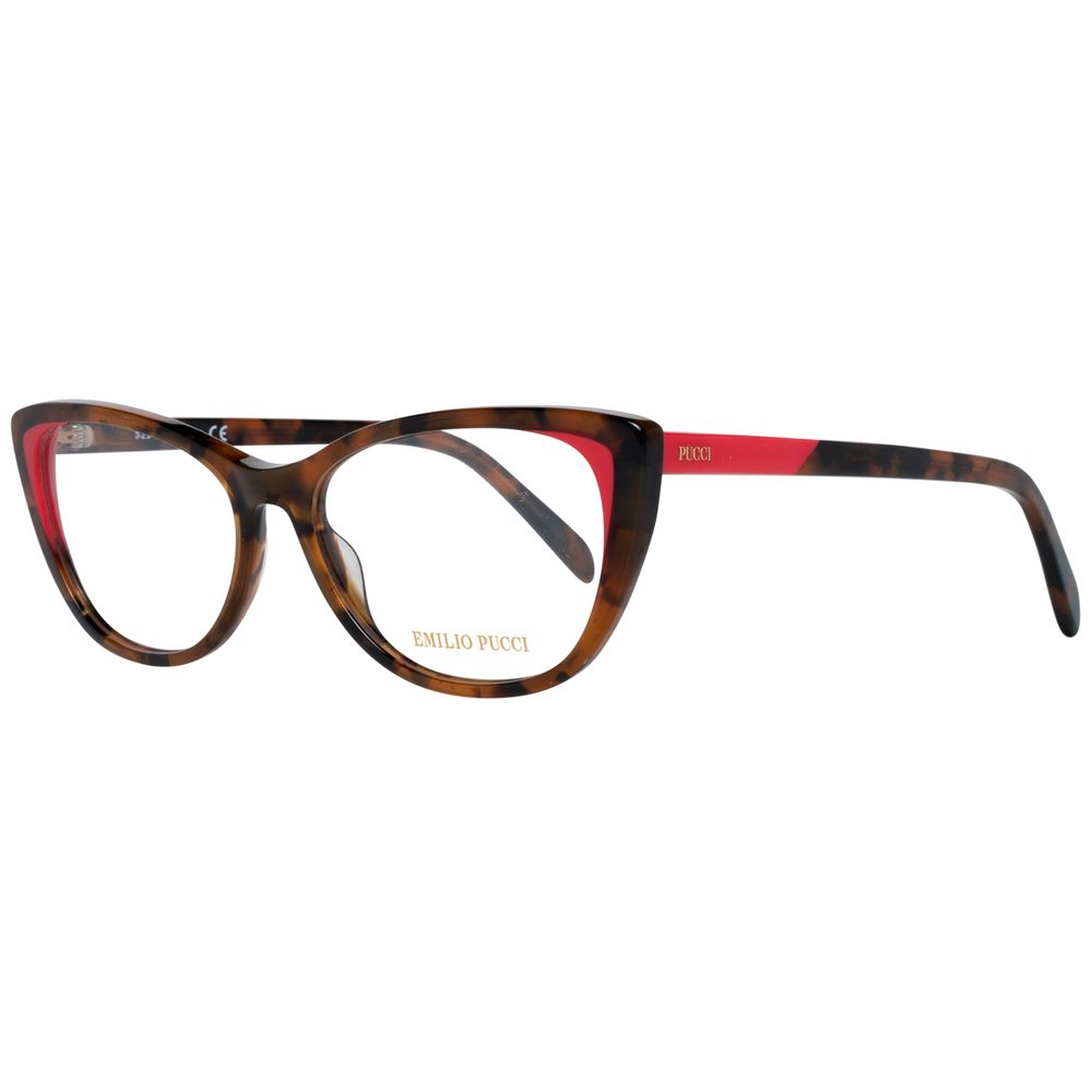 Emilio Pucci Brown Plastic Glasses (Frames)