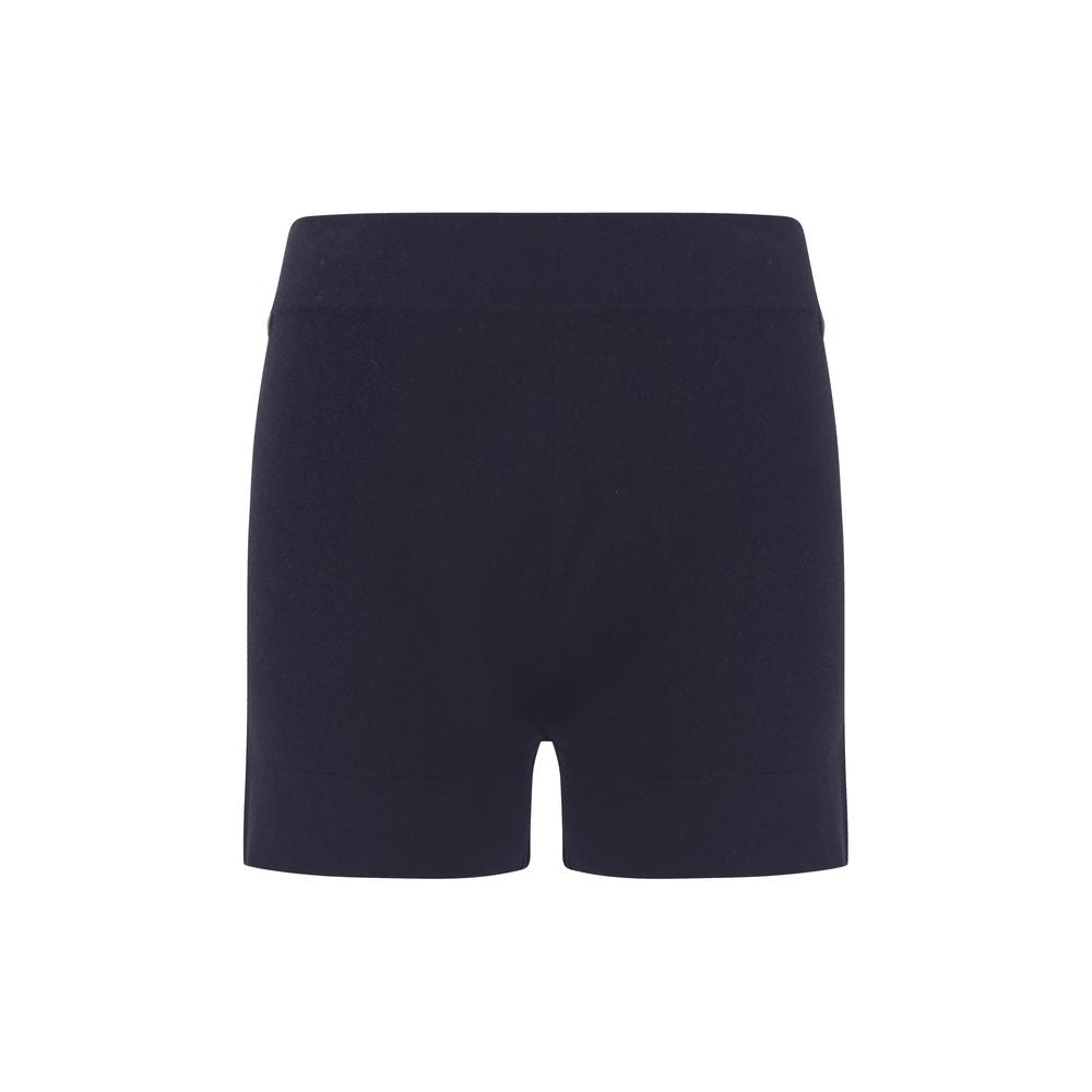 Extreme Cashmere Blue Cotton Bermuda Shorts